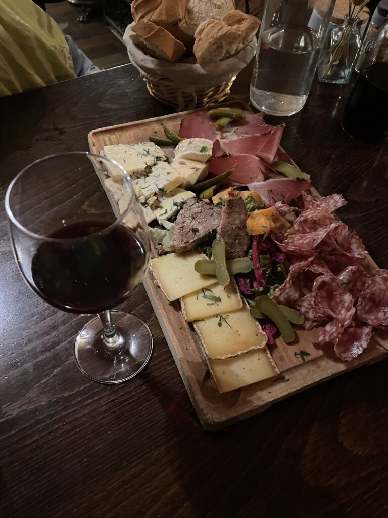 Charcuterie Board in Grenoble, that was even more than a treat... Tres gourmand!