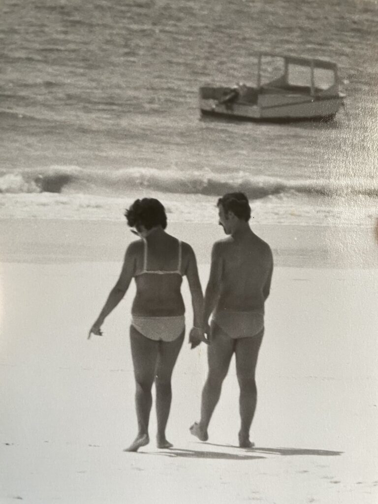 My parents in Mombasa, 1974